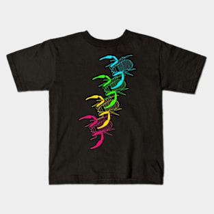 Pseudoscorpion rainbow Kids T-Shirt